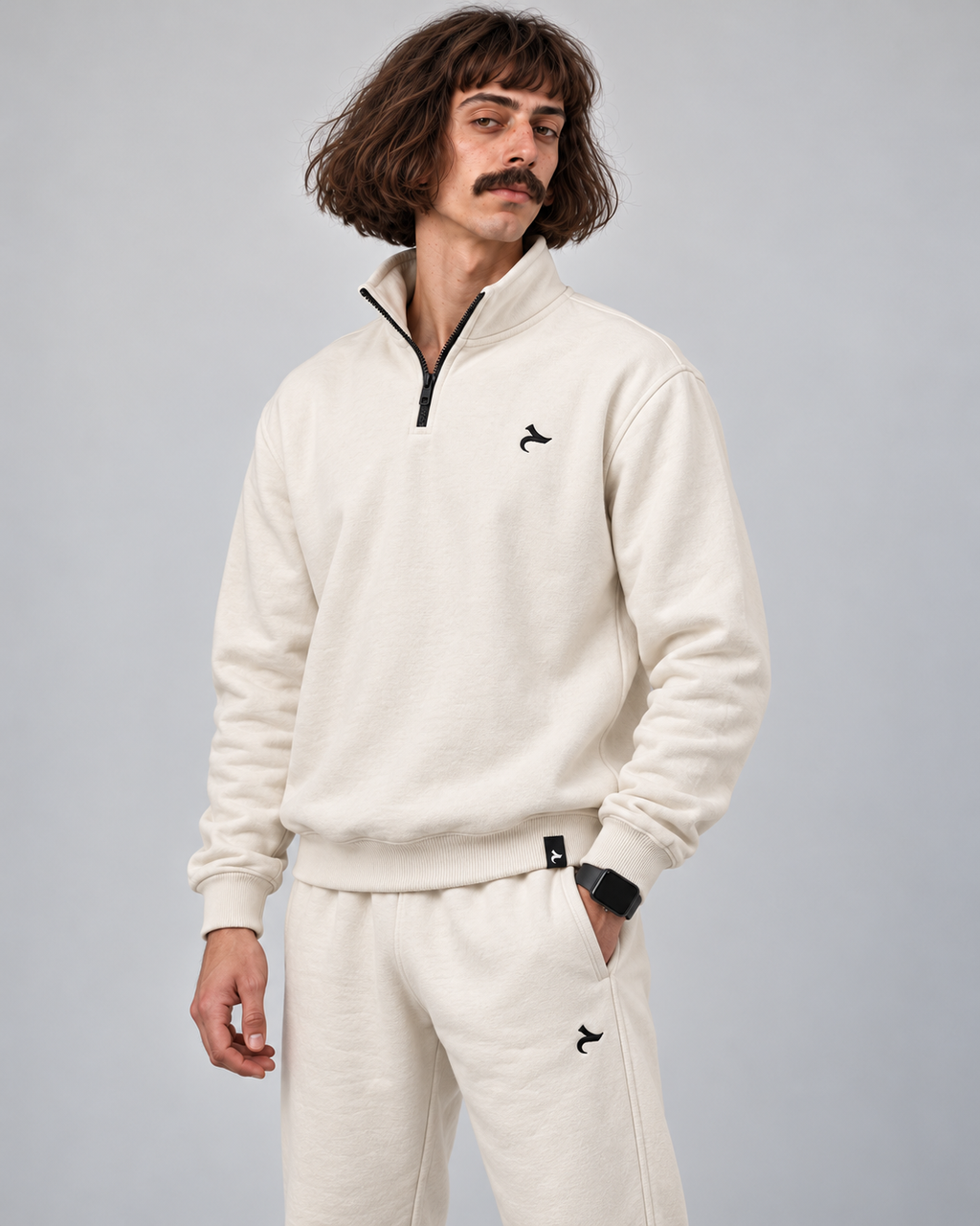 Essential Oversized Quarter Zip