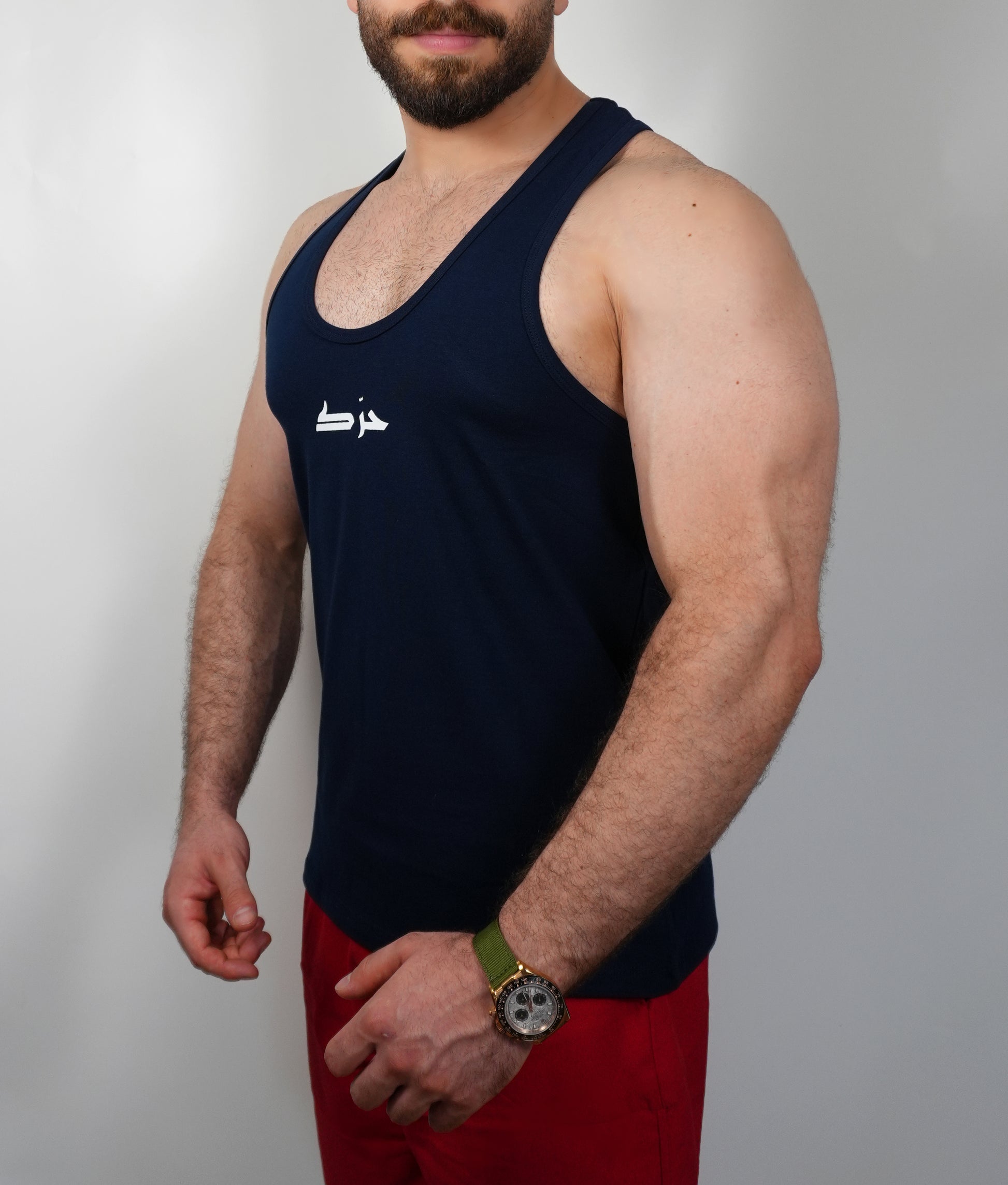 Double Bicep Stringer Slim Fit