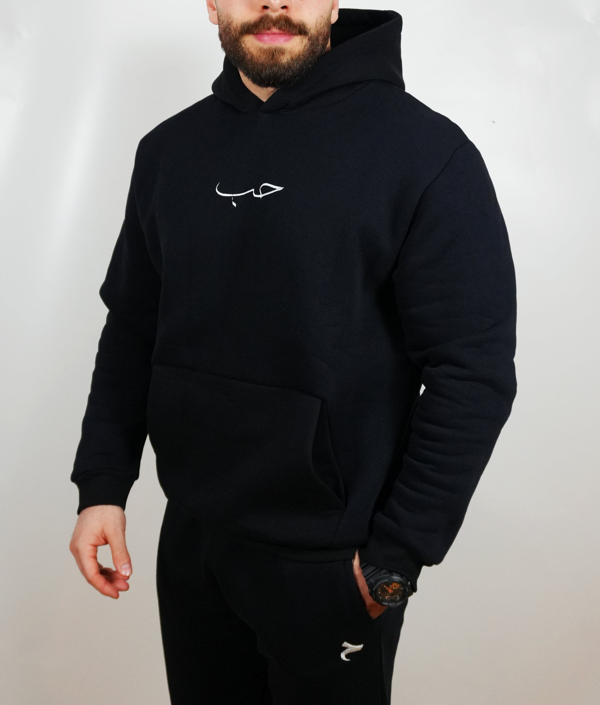 Performance Fleece Hoodie – حب (Love)