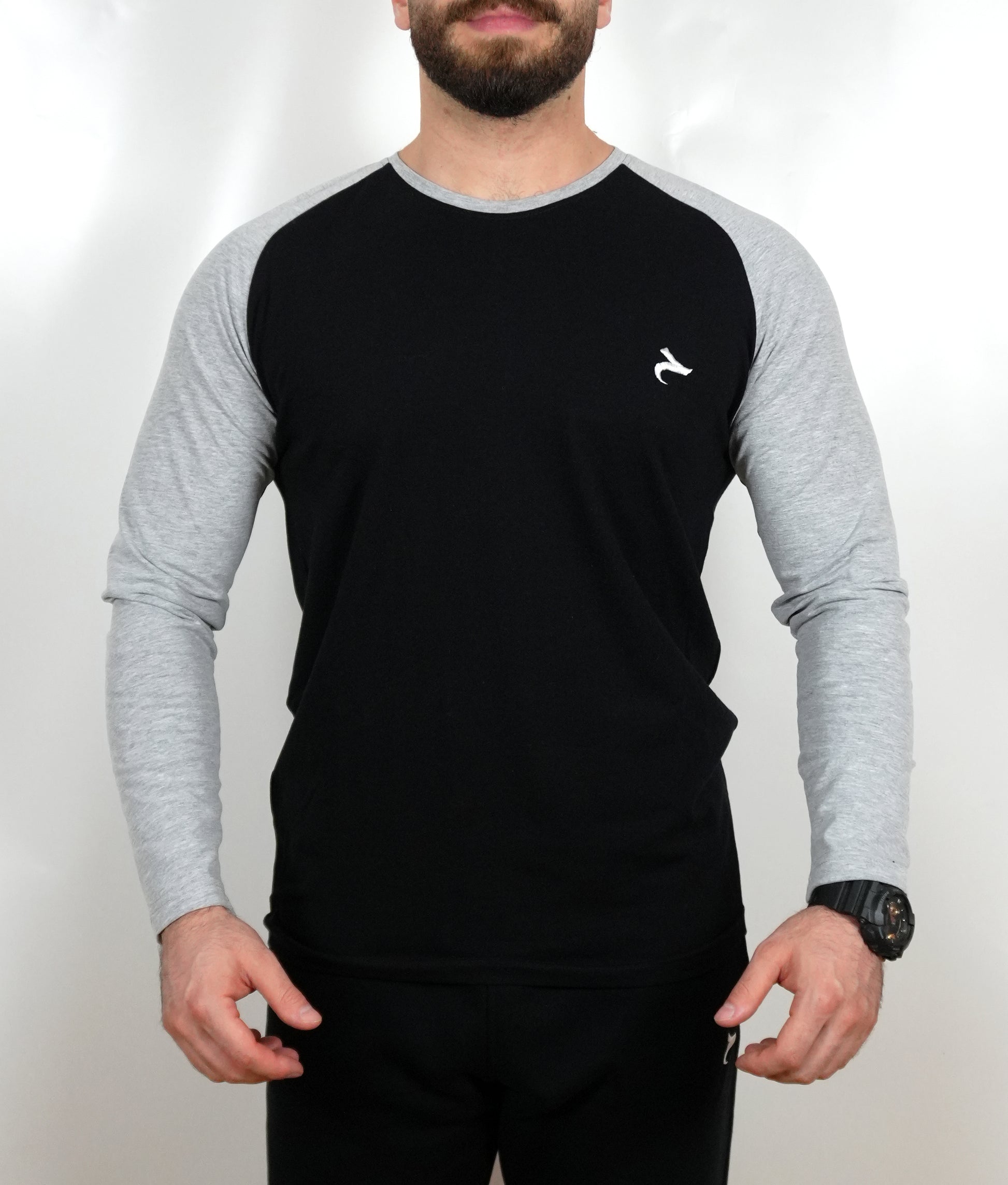 Performance Ribbed Raglan Long Sleeve