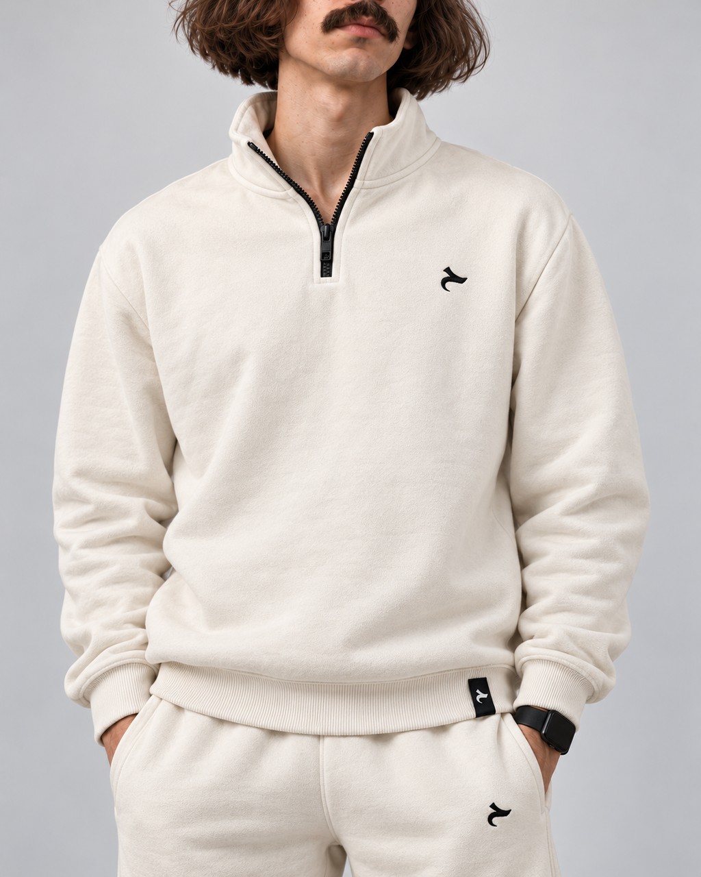 Essential Oversized Quarter Zip
