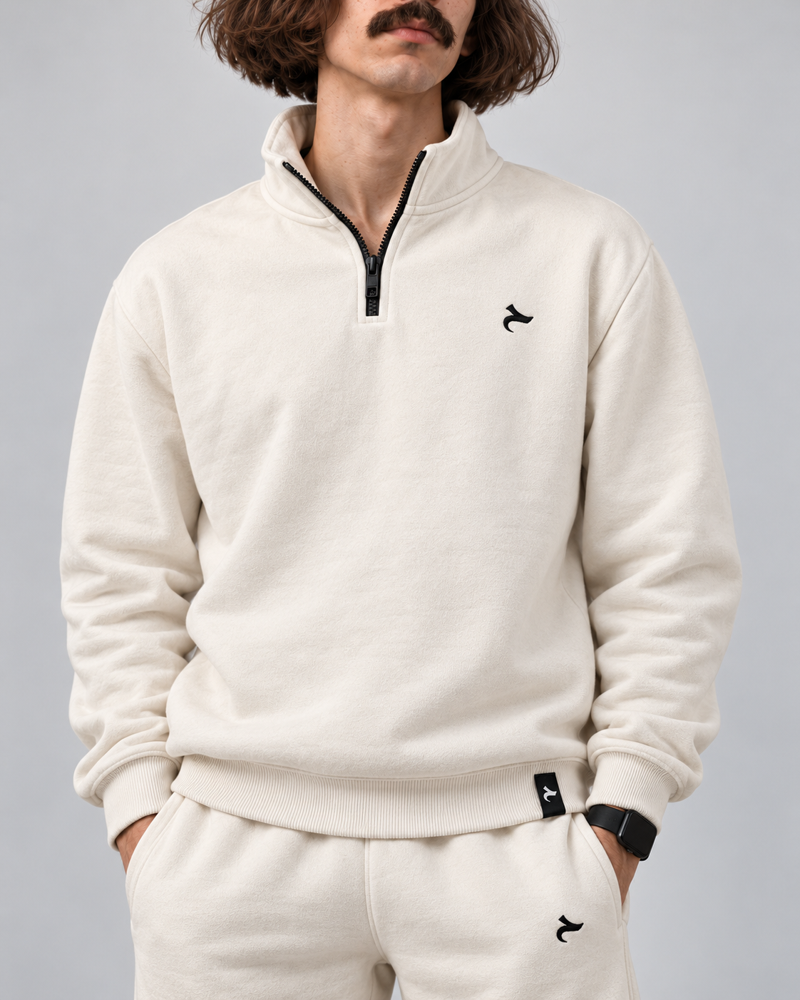 Essential Oversized Quarter Zip