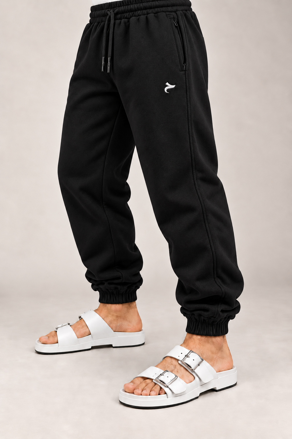 Oversized Joggers with Zip Pockets